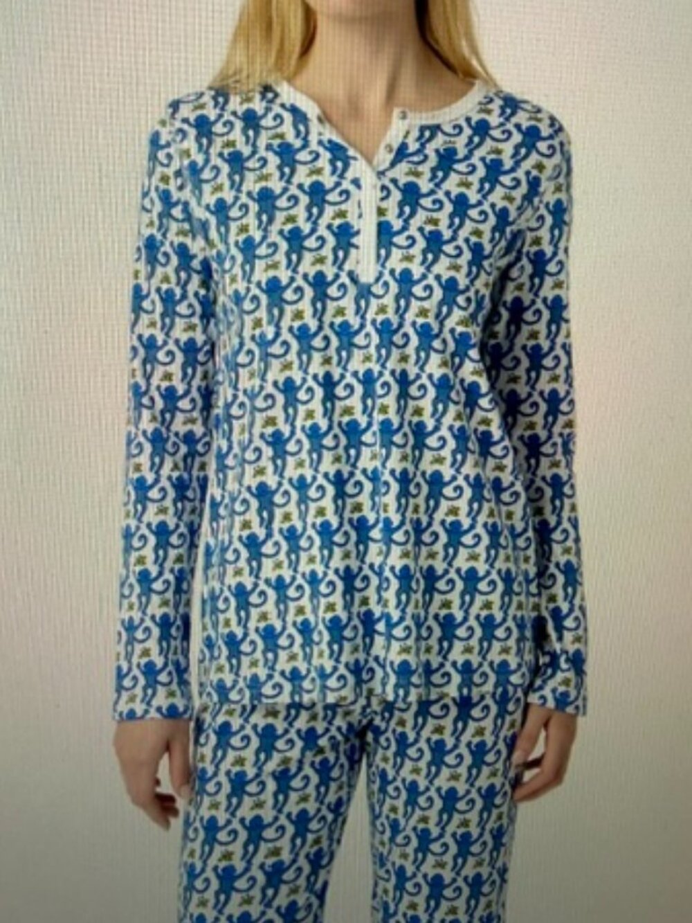 Roller Rabbit Signature Monkey Pajamas - Picture 6 of 8